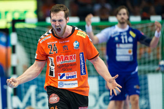 Kristianstads Christian O’Sullivan  jublar