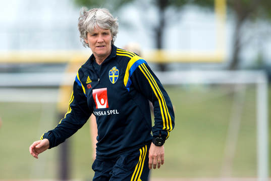Sveriges förbundskapten Pia Sundhage