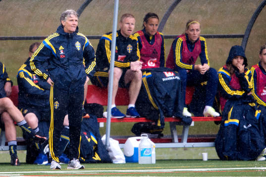Sveriges förbundskapten Pia Sundhage