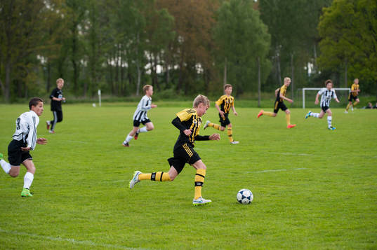 i matchen i P02, 13-åringar, mellan IFK Hässleholm och