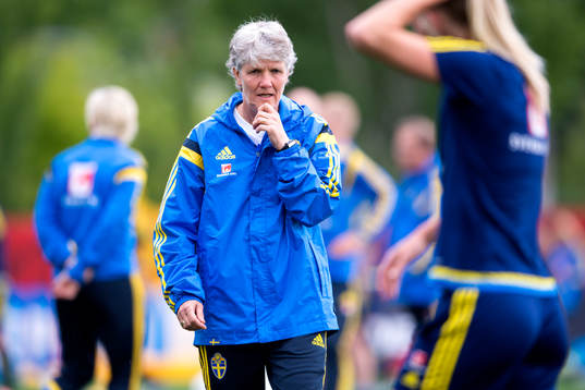Sveriges förbundskapten Pia Sundhage