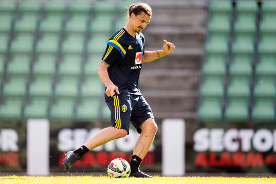 Sveriges Zlatan Ibrahimovic