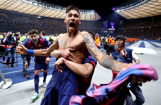 Bläddra bland fler bilder av Fotboll, Champions League, final, Juventus - Barcelona