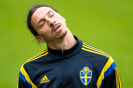 Sveriges Zlatan Ibrahimovic