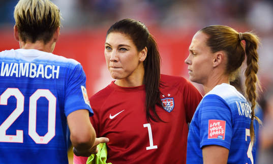 s målvakt Hope Solo