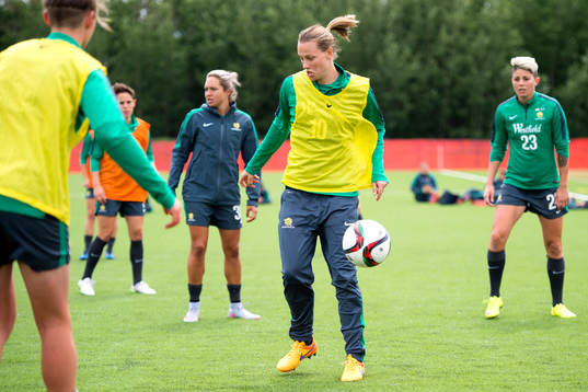 Australiens Emily van Egmond