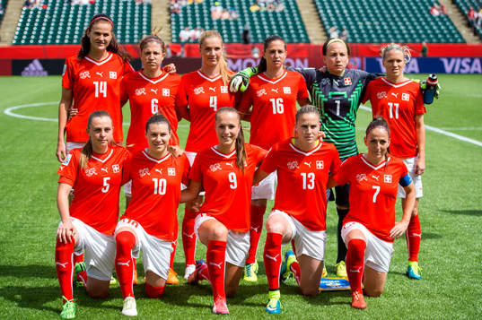Schweiz Rachel Kiwic, Selina Kuster, Rachel Rinast, Fabinne
