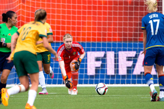 Sveriges målvakt Hedvig Lindahl