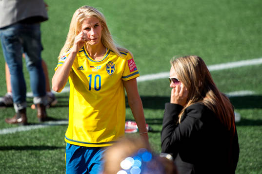 Sveriges Sofia Jakobsson deppar