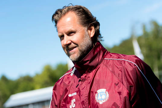 Utsiktens tränare Janne Carlsson