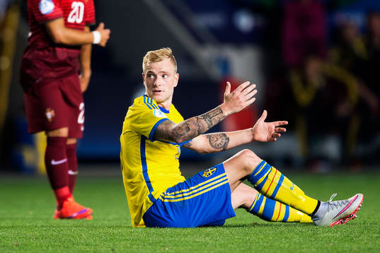 Sveriges John Guidetti deppar