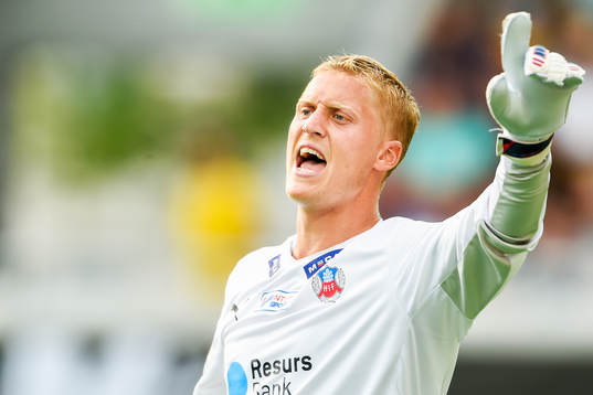 Häckens målvakt Pär Hansson