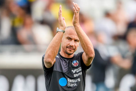 Helsingborgs manager Henrik Larsson tackar publiken