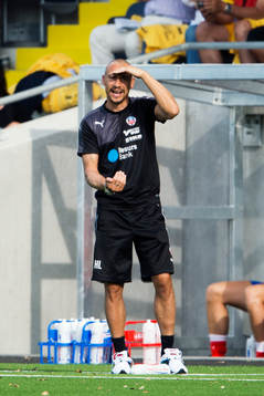 Helsingborgs manager Henrik Larsson