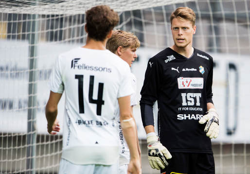 Östers målvakt Malkolm Nilsson