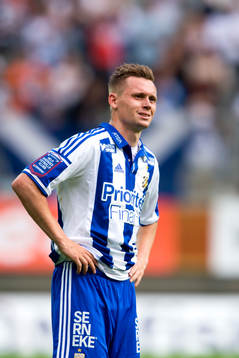IFK Göteborgs Jakob Ankersen deppar efterfotbollsmatchen i
