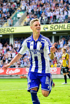 IFK Göteborgs Sören Rieks jublar