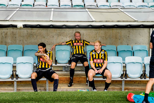 Häckens Leonard Zuta, Emil Wahlström och Kari Arkivuo