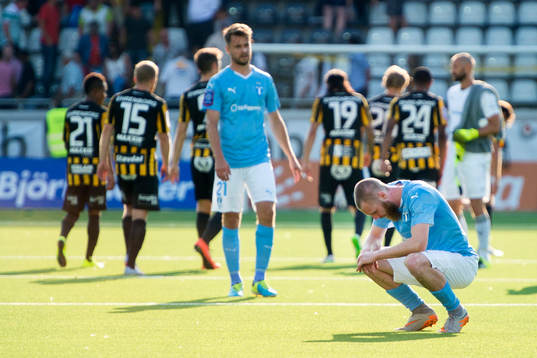 Malmö FFs Jo Inge Berget deppar
