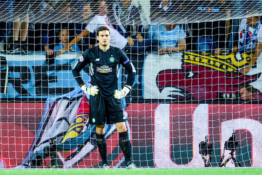 Celtics målvakt Craig Gordon deppar