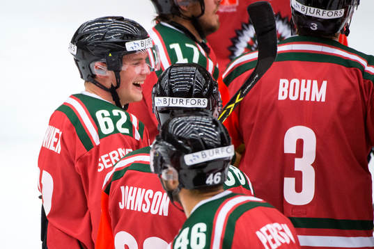 Frölundas Artturi Lehkonen jublar