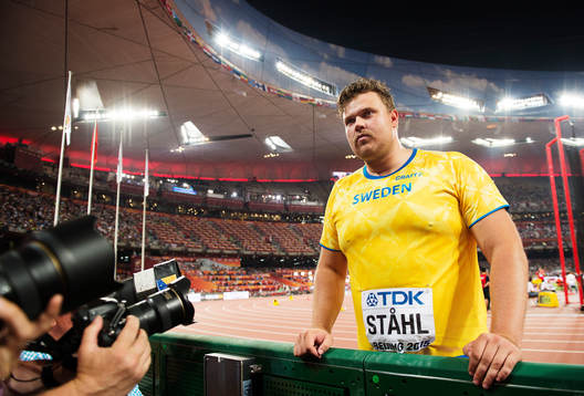 Sveriges Daniel Ståhl i finalen på diskus