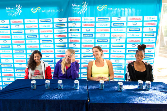 Sveriges Angelica Bengtsson, Michaela Meijer, Malin