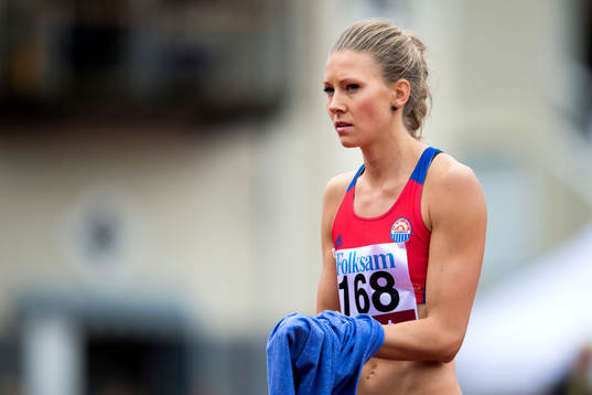 Ebba Jungmark, Mölndals AIK, i damernas höjdhopp