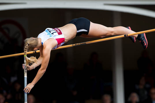 Michaela Meijer, Örgryte IS, i damernas stavhopp