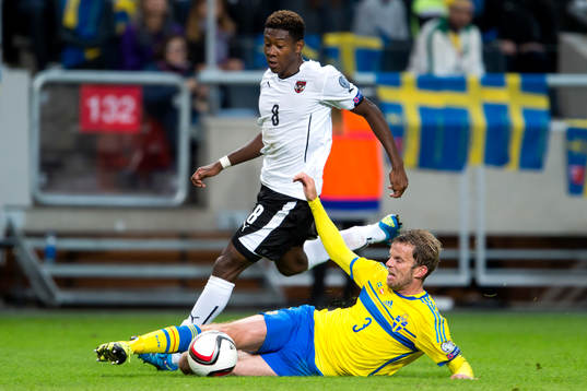 Österrikes David Alaba