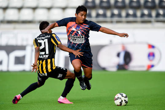 Bläddra bland fler bilder av Fotboll, Träningsmatch, Häcken - Delhi Dynamos