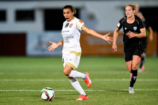 Rosengårds Marta Viera Da Silva och Göteborgs Manon Melis