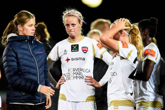 Rosengårds Amanda Ilestedt deppar