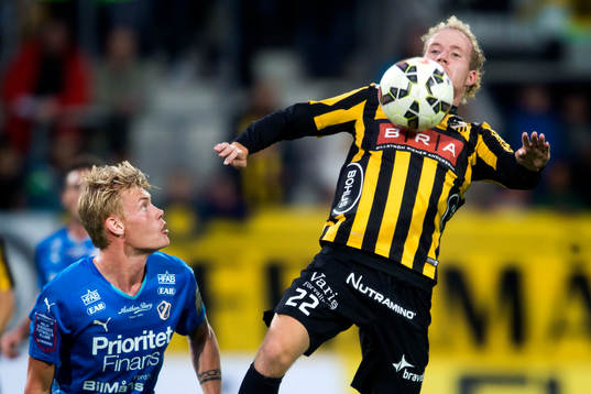 Halmstads Eric Smith och Häckens Samuel Gustafson