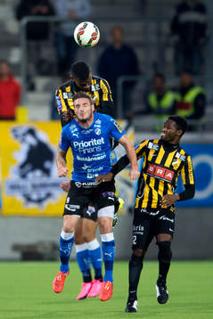 Häckens Tefu Mashamaite och Mohammed Abubakari