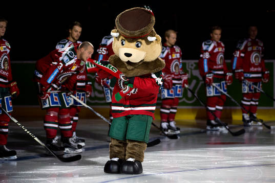 Frölundas maskot Frölle