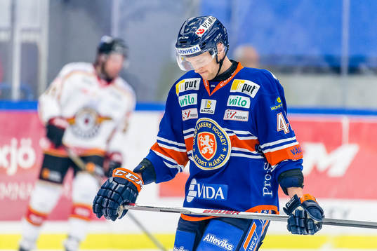 Växjös Ilkka Heikkinen hänger med huvudet