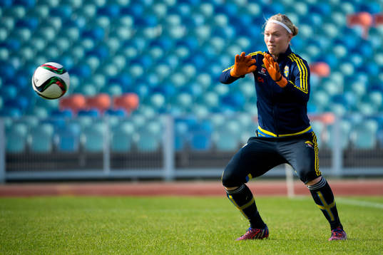 Sveriges målvakt Hedvig Lindahl