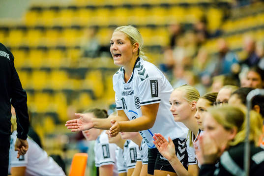 Heids Janita Svenheden peppar laget