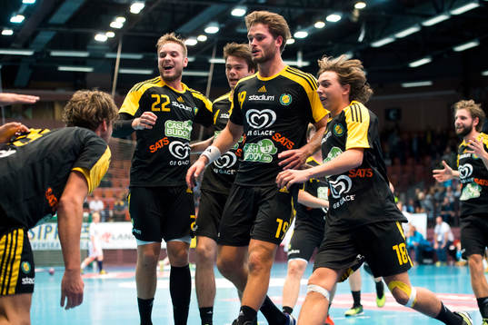 Sävehofs spelare jubel