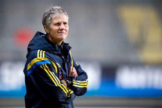 Sveriges förbundskapten Pia Sundhage