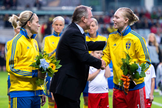 Sveriges målvakt Hedvig Lindahl blir