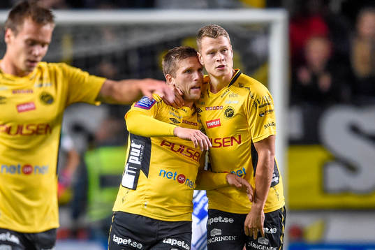 Elfsborgs Anders Svensson jublar