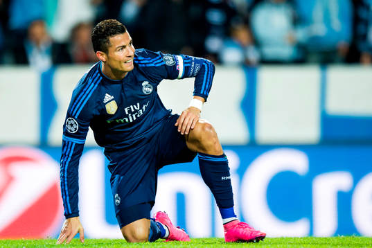 Real Madrids Cristiano Ronaldo deppar