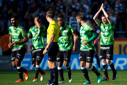 Halmstads James Keene jublar