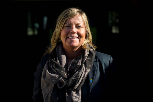 Landslagschefen för damlandslaget, Marika Domanski Lyfors