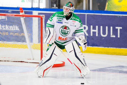 Rögles målvakt Oscar Dansk
