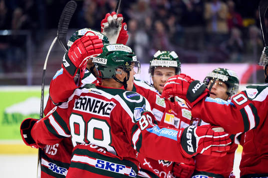 Frölundas Andreas Johnson jublar
