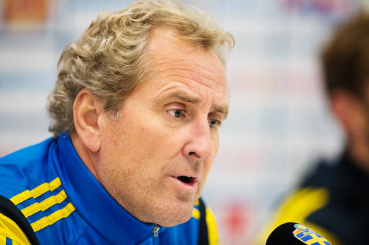 Förbundskapten Erik Hamrén