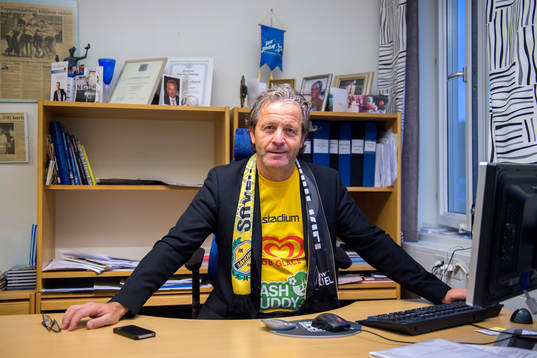 Sävehofs klubbdirektör Stefan Albrechtson